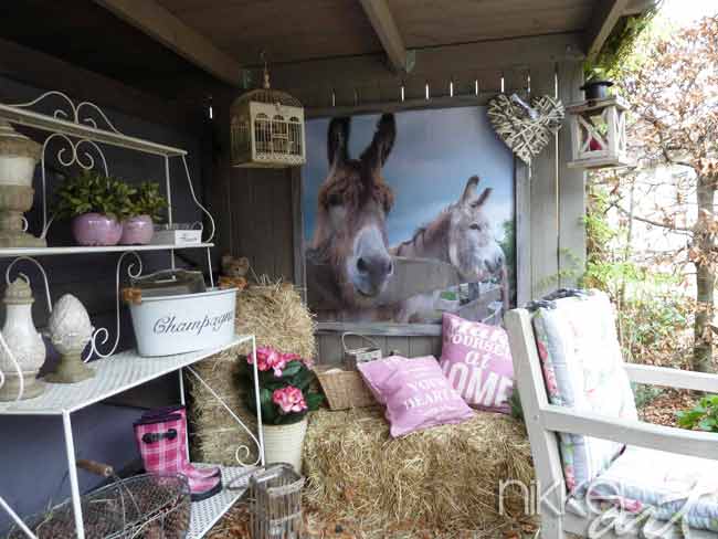 Decoreer uw tuin – Foto op Tuinposter