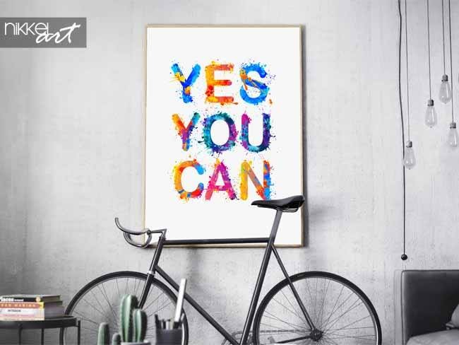 Posters on the wall
