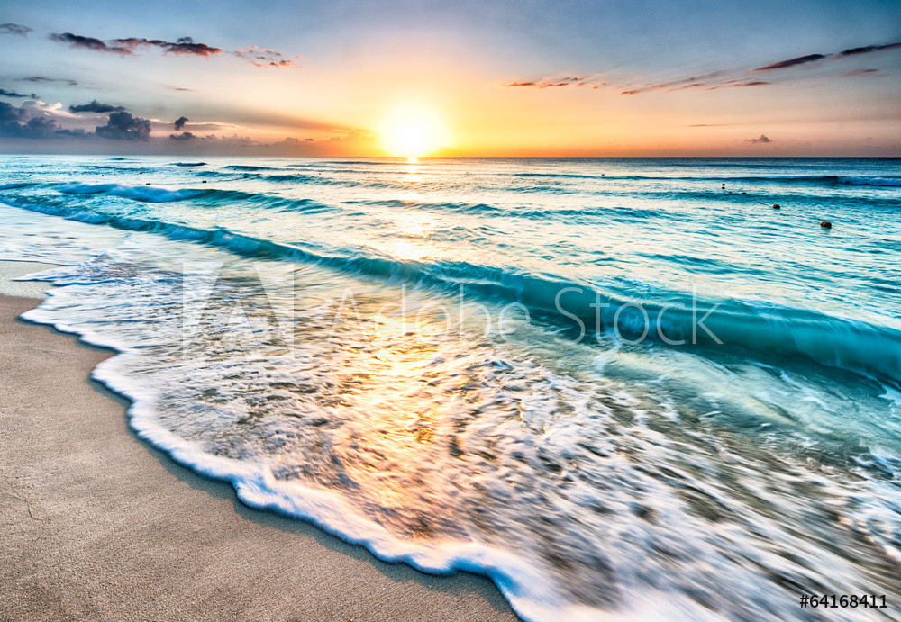 Printing on aluminium Sea Sunset