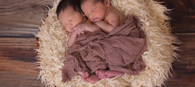 Raamsticker – Perfect cadeau voor ouders van een tweeling