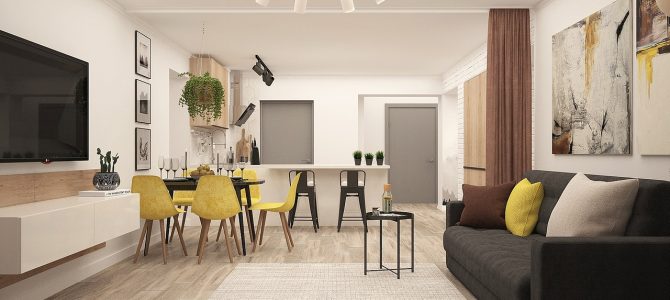 Warmte-isolatie en energiebesparing met steenaccentmuren.